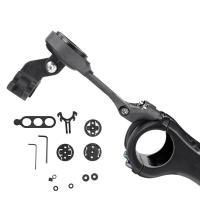 ราคา Bike Handlebar Stem Computer Mount Support for Garmin Bryton Wahoo Giant with Light Camera Bicycle Mounts Holder (19267223491)