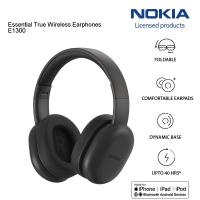 ราคา Nokia Wireless Bluetooth 5 3 On Ear Headphones Pair Two Devices Simultaneously Studio Headphone aptX Low Latency 40 Hours Comfortable Wired Built in Microphone Headsets (20979740976)