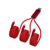 ราคา ช่องเสียบชาร์จถักไนลอน1 2ม อเนกประสงค์3 In 1ประเภท C เคเบิลไมโคร Usb 8pin ประเภท C สายเคเบิลข้อมูลสายชาร์จเร็วสำหรับโทรศัพท์มือถือ (20882332417)