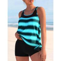 ราคา 2022 New Striped Printed Plus Size Swimwear Women High Waist Swimsuit Female Two Pieces Bathing Suit Tankini Swimsuits Beachwear (13598221814)