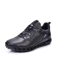 ราคา ECCO Genuine Leather Golf Shoes Men Waterproof Breathable Sports Spikeless Running 102114 ADR5 (19690319579)