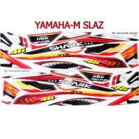 ราคา สติ๊กเกอร์ติดรถมอเตอร์ไซด์ลายแต่งการ์ตูน สำหรับ YAMAHA M SLAZ สีแดง (1029556541)