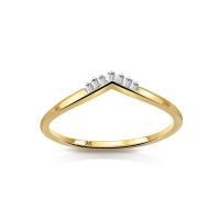 ราคา Jewellista แหวนทองแท้ 9K เพชรแท้ รุ่น Viviana (20912412270)