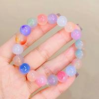 ราคา Foritudes สร้อยข้อมือลูกปัดหยกสีขาวแบบค่อยเป็นค่อยไปสำหรับผู้ชายผู้หญิงโชคดีกำไลลูกประคำการไล่ระดับสีเลียนแบบสร้อยข้อมือหินหยก (20026509145)