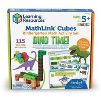 ราคา Toy KingdomTH MathLink Cubes Kindergarten Math Activity Set Dino Time ชุด ลูกบาศก์คณิตศาสตร์อนุบาล รุ่นไดโน 5ขวบ (19751697591)