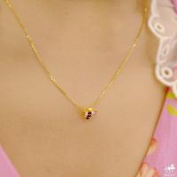 ราคา สร้อยคอจี้ทองคำแท้ ลายผึ้งน้อย น้ำหนัก 0 5 กรัม ทองคำ 99 99 ยาว 24 ซม ทองแท้ๆทั้งเส้น ขายได้ มีใบรับประกัน ไอเทมใหม่ (7689633762)