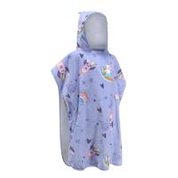 ราคา Decathlon ดีแคทลอน ชุดคลุมผ้าขนหนู 75x60cm พร้อมกระดุมข้าง สำหรับเด็ก ความสูง 110 135ซม ลายยูนิคอร์น ผ้าขนหนู (19807635557)