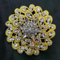 ราคา March Jewelry หัวเข็มขัดสีทอง สำหรับชุดไทย เพชรรอบหัวเข็มขัด (21103538055)
