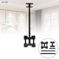 ราคา สากล50กิโลกรัมปรับทีวีแผงแบนผนังเท้าแขนแขวนด้วยคลิปสายเคเบิลและประแจขนาดเล็กเหมาะสำหรับ15 42นิ้ว LCD LED Monitor (16332516769)