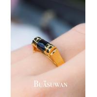 ราคา แหวน พลอยโกเมน ตัวเรือนทองคำแท้ 18K พลอยโกเมน เม็ดเดี่ยว แหวนลักษณะแบบเรียบ คลาสสิคที่สามารถสวมติดนิ้วได้ในทุกๆวัน การันพร้อมใบรับประกัน (21235983506)