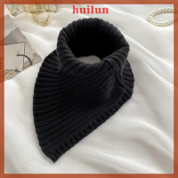 ราคา Huilun การ์ดคอไหมพรมแฟชั่นผู้หญิงกันลมปกเสื้อหลอกยืดหยุ่นได้ผ้าพันคอฤดูหนาว (20730229596)