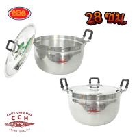 ราคา หม้อข้าวตราจระเข้ หม้อข้าวอลูมิเนียม หม้อหูดำ หม้อข้าว หม้อ อลูมิเนียม เกรด AAA ตราจระเข้ ขนาด 16 45 ซม (16388458562)