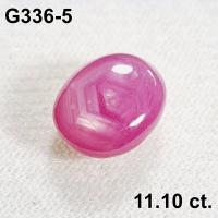 ราคา G336 พลอย ทับทิมแท้ Ruby เผาใหม่ บ่อกินี สีแดงชมพู มีบั้ง กินบ่เซี่ยง พลอยแท้ 100 (15970514997)