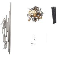 ราคา 92pcs set Alto Sax Saxophone Repair Parts Screws Saxophone Springs Kit DIY Tool Woodwind Instrument Accessories (17894232594)