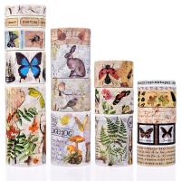 ราคา Vintage Washi Tape ชุด18ม้วนเก่าแผนที่แสตมป์จดหมายหนังสือพิมพ์โบราณตกแต่ง Retro Masking Tape สำหรับ Scrapbooking อุปกรณ์หัตถกรรมเด็กสมุดภาพ (15600420629)