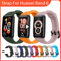 ราคา ซิลิโคนสายคล้องคอกีฬาสำหรับ Huawei Band 6สมาร์ทสายรัดข้อมือสร้อยข้อมือสายสำรองสำหรับ Huawei WATCH 6 (8487120756)