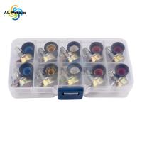 ราคา 10 Sets Knurled Shaft 3 Pin Linear Taper Rotary Potentiometer WH148 10K Ohm Single Turn Carbon Film Variable Resistor (19967586948)