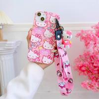 ราคา สำหรับ Xiaomi Redmi 5 Redmi 5A Redmi 6 Redmi 6A Redmi 7 Redmi 7A Redmi 8 Redmi 8A Redmi 9T Redmi 9T Redmi 9A Redmi 9C Redmi 10 Redmi 10C A1 Kitty ตุ๊กตาน่ารักเคสโทรศัพท์เชือกมือป้องกันเต็มรูปแบบเคสนิ่