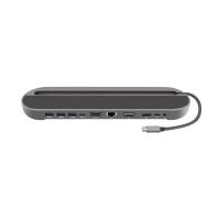 ราคา Tanjiaxun Docking Station 11 In 1 HD แบบพกพา Type C ถึง USB3 0 HDMI RJ45 USB Splitter Hub สำหรับแล็ปท็อป Hub ปลอดภัย USB3 0 (14984819255)
