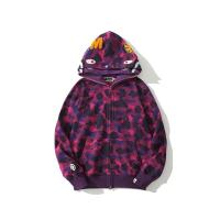 ราคา BAPE BAPE Hooded Sweater Mens Double Hood Camouflage Classic Shark Head Plus Velvet Zipper Jacket Casual Loose Couple Style Trend (20698232850)