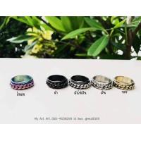 ราคา แหวน สแตนเลส แหวนโซ่ (767818195)