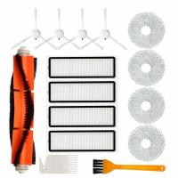 ราคา For Xiaomi Robot Vacuum X10 X10 Plus B101GL Spare Parts Main Side Brush Hepa Filter Dust Bag Rag Mop (19796566055)