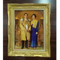 ราคา กรอบหลุยส์ในหลวงร 9และร 10และพระราชินี ขนาดกรอบ21x26นิ้ว ภาพเคลือบฟีล์มลามิเนตอย่างดีกันน้ำกันฝุ่นหล่นไม่แตกโปรแถมไอ้ไข่วัดเจดีย์ (8153144853)