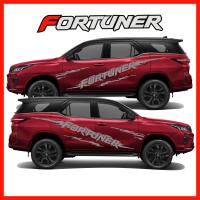 ราคา TOYOTA Fortuner สติ๊กเกอร์แต่งข้างลายก้างปลาโตโยต้าฟอร์จูนเนอร์ ชุดแต่งฟอร์จูนเนอร์ สติ๊กเกอร์ซิ่ง สติ๊กเกอร์ติดรถ sticker สอบถามเพิมทางแชท (6797450357)