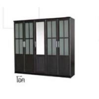 ราคา ตู้เสื้อผ้าผู้ใหญ่กระจกนอก 5ฟุต (16391483130)