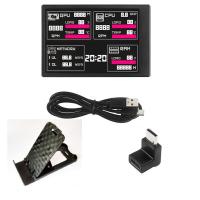 ราคา USB 3 5นิ้ว C IPS รองหน้าจอ AIDA64จอแอลซีดีคอมพิวเตอร์ขนาดเล็ก USB แสดงหน้าจอย่อยกล่องโลหะผู้ถือ (21150975083)