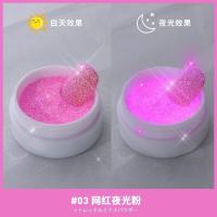 ราคา กากเพชรเรืองแสงติดเล็บ กลิตเตอร์เรืองแสงตกแต่งเล็บ เรืองแสงในที่มืด สินค้าพร้อมส่ง (19120100057)