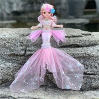 ราคา DISFUNNY ขยับได้ ตุ๊กตานางเงือก BJD สีสันสดใส ร้องเพลง ตุ๊กตานางเงือกร้องเพลง ตุ๊กตานางเงือกว่ายน้ำ 45ซม ค่ะ ของเล่นอาบน้ำหางนางเงือก ของขวัญสำหรับเด็กผู้หญิง (20902944288)
