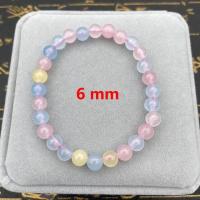 ราคา 6 8 10 mm Mixed Natural Indian Agate Bracelet for Women Men High Quality Polished Real Stone Bracelets Hand Chain Jewelry Gift (19886329536)