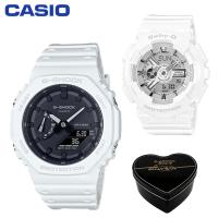 ราคา G Shock Baby G GA2100 BA110 คู่ชายหญิงชุดกีฬานาฬิกาแสดงเวลาคู่กันกระแทกและกันน้ำโลกไฟ LED คนรักกีฬานาฬิการับประกัน 4 ปี BA 110 7A3 GA 2100 7APR (17056279008)