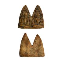 ราคา พระดินเผากรุบ้านกร่าง สุพรรณบุรี พิมพ์พลายคู่สิบเอกพิมพ์ใหญ่ (13698606226)