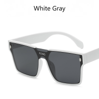 ราคา แว่นกันแดดทรงเหลี่ยมแฟชั่นวินเทจกรอบใหญ่สำหรับผู้หญิงและผู้ชาย (18577914817)