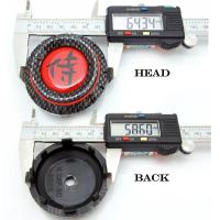 ราคา 1ชิ้น 4ชิ้น LENSO SAMURAI แลนโซ่ ซามูไร ดุมล้อ 58 mm 64 mm ฝาครอบดุมล้อ ฝาครอบล้อ center cap โปรดวัดขนาดก่อนสั่งซื้อ (17126122419)