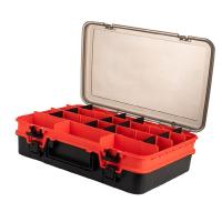 ราคา Double Layer Fishing Lure Boxes Bait Storage Box Plastic Waterproof Fly Fishing Tool Box Black (20029436058)