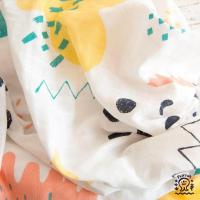 ราคา Plutonine ผ้าอ้อม ผ้าห่ม ผ้าห่อตัว ใยไผ่ผสมผ้าฝ้าย ขนาด 120x120cm ลาย Wonderland (844898013)