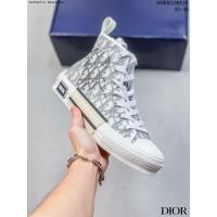 ราคา คริสเตียน ดิออร์ Authentic Christian Dior แท้ Dior B23 Oblique High Top Sneakers Premium CD Overlap Collection แบรนด์หรู รองเท้ากีฬา รองเท้าเที่ยวเขา รองเท้าบาสเกตบอลยอดนิยม รองเท้าวิ่งคุณภาพดี (21006