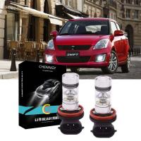 ราคา Suzuki Swift Sedan 2005หลอดไฟ LED 2017 2X Kไฟตัดหมอก ไฟตัดหมอก ไฟตัดหมอกสำหรับปี H11 6000 (12709594535)