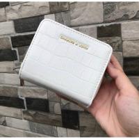 ราคา Ready Stock Charles Short Wallet Fold over Purse CNK Zip around Wallet CK Womens Cardholder CK6 6 (13918132998)