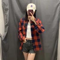 ราคา ยูนิโคล่ ผ้าฝ้ายญี่ปุ่นเสื้อเชิ้ตลายสก๊อต Frock ชาย453053แขนยาวสไตล์ฤดูใบไม้ร่วงเสื้อเชิ้ตลำลองเสื้อคลุมบางๆ (17134056678)
