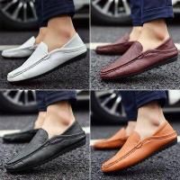 ราคา สินค้าขายดี รองเท้าหนังสุภาพบุรุษ รองเท้าหนัง รองเท้าหนังสำหรับสุภาพบุรุษ ดีไซน์ทรงหัวแหลม รองเท้าหนังชาย (3697686944)