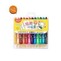 ราคา Belden childrens rotating crayon color primary school students color color kindergarten color painting coloring pen oil painting stick (19825220168)