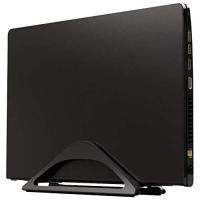 ราคา HumanCentric Vertical Laptop Stand for Desks Matte Black Adjustable Holder to Dock Apple MacBook MacBook Pro and Other Laptops to Organize Work Home Office (15244574426)