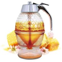 ราคา zitaotangb Honey Dispenser Syrup Pot Press Type Sugar Container Jar Breakfast Kitchen Tool (3674636642)