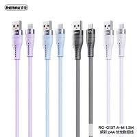 ราคา Remax รุ่น RC C137 A M A L RC C138 A C สายชาร์จ ชาร์จเร็ว Fast charger สำหรับ MicroUSB For iOS Type C การชาร์จความเร็ว 2 4 สายแข็งแรง ทนทาน (21137207606)