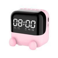 ราคา Xiaomi Kids Cartoon Alarm Clock Bluetooth Speaker LED Table Clock Bluetooth Rechargeable Mini Alarm Clock Bass Music Player (20627240029)