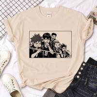 ราคา Haikyuu เสื้อยืดวอลเล่ย์บอล Voleibol เสื้อลายกราฟิกสำหรับผู้หญิงเสื้อผ้ามังงะฮาราจูกุ2000S สำหรับผู้หญิง (20365462606)